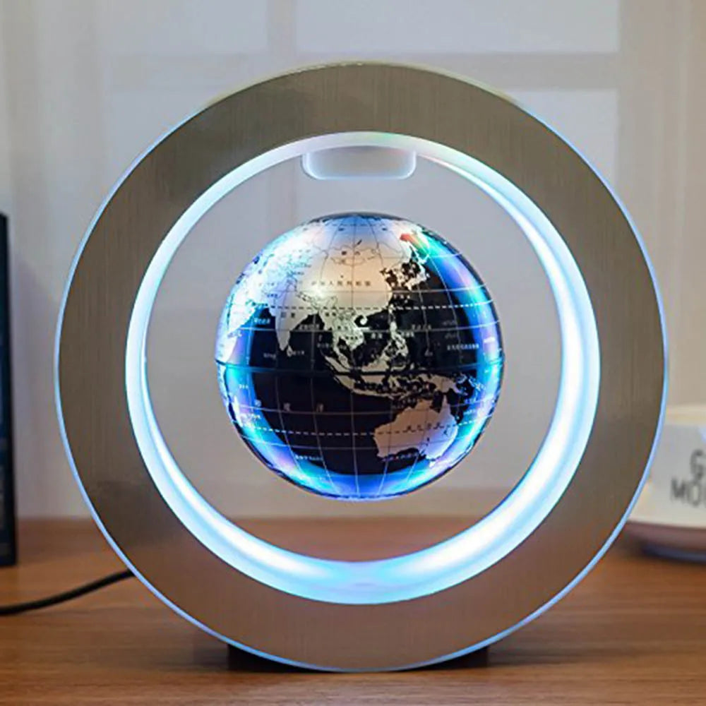 Floating Globe Lamp, Round